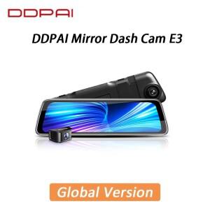 DDPAI Mola E3 9.35인치 후방 카메라 미러형 블랙박스 2K 차량용 블랙박스 전후방 듀얼 채널 HDR 음성 제어