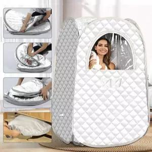 사우나 이동식 찜질방 훈증기 1인 스팀 접이식 실내 간이 가정용 건식 원적외선