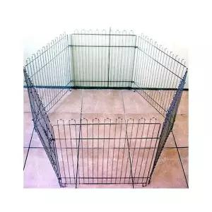 [골드스마일]놀이 울타리 팬스 철장 강아지 조립 크롬 육각 대 4B 반려견철장