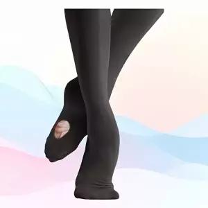 발레복 고탄력 발레 타이즈 홀스타킹 스킨 블랙 스타킹 무용