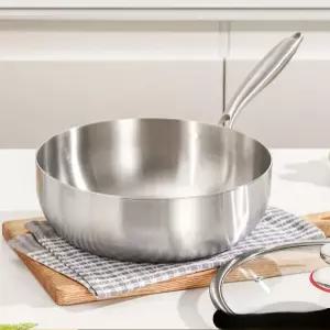 스테인레스 평바닥 두꺼운 후라이팬 인덕션용 26cm