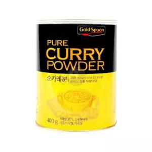 한국에스비 골드스푼 순카레분 400g 커리파우더 분말/분말카레/가정/요리/대용량/카레분/업소/캠핑/커리/강