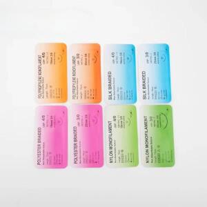 완벽한 봉합 실습 키트 교육, 상처가 있는 실리콘 패드, 의대생을 위한 빨간색 수술