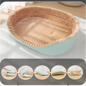 개매트 냉각 양면 사용 가능 올 시즌 빅 사이즈 초대형 침대 하우스 소파 부드러운 애완견 고양이