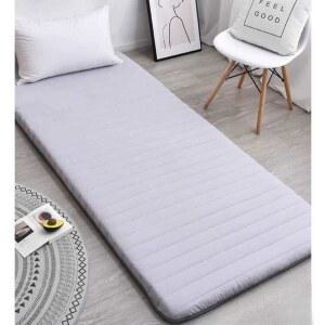 미니 토퍼 간이 손님용 간편 얇은 메트리스 바닥용 바닥 낮은 매트리스