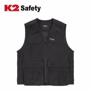 K2 세이프티 작업복 베스트 VE-2601조끼 행사 단체 패션 작업용 맞춤 동호회 체육대회 등산 스태프 스포츠