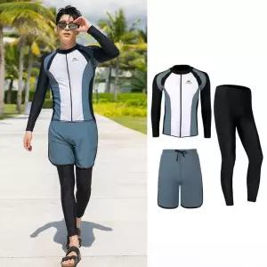 50대 래쉬가드 중년 남성 수영복 실내 여성 온천 부모님레쉬가드 루즈핏 빅사이즈 바캉스