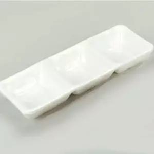 멜라민 063KTY94 나눔 접시 종지 소스 접시 찬기 소스볼 3구