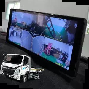 전방후방측면카메라 타타대우 더쎈 4채널블랙박스 호환 트럭커