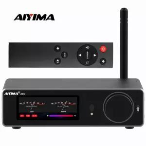 A80 올인원 블루투스 인티 미니 오디오 DAC 아이마