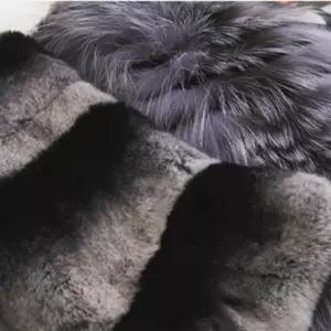 직수입 폭스 여우털 렉스 퍼 목도리 겨울 머플러 넥워머