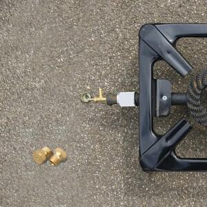 5PCS 버너 가스레인지 LPG 변환 키트 50 황동 노즐 프로판 인젝터