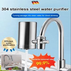 스테인리스 스틸 주방 수도꼭지 필터 정수기 복합 활성탄 가정용 식수 여과기