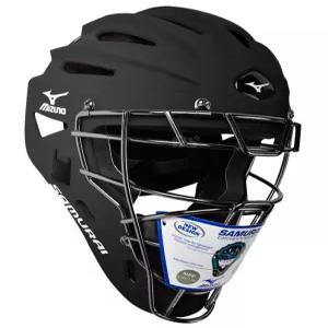 미즈노 사무라이 포수 일체형 헬맷 380191 검