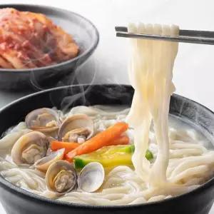 50년정통 명동칼국수 5인분세트+마늘 겉절이김치 1kg