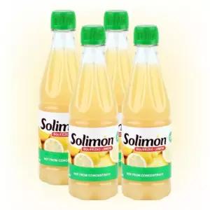 솔리몬 레몬즙 500ml x 4개 레몬원액 대용량