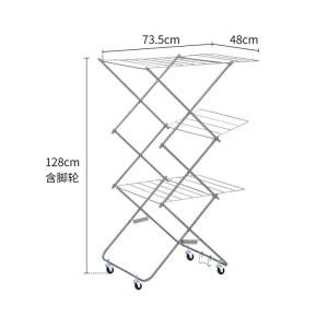 오키제작소 타워형 빨래 건조대 접이식 3단 대형