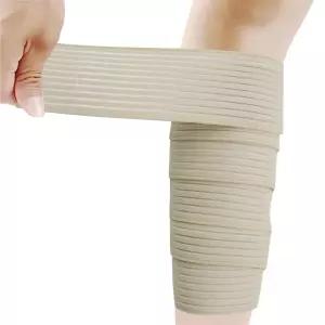 종아리 를 위한 Yawjxbd 탄력 압박 붕대 슬리브 랩 하퇴부 지지대 신 스플린트 가드 조절 가능 플러스