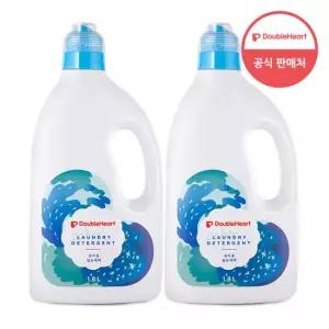더블하트 아기 세탁세제 1.8L(용기) 2개