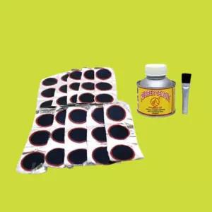 자전거 빵구 펑크 때우기 수리 패치 세트