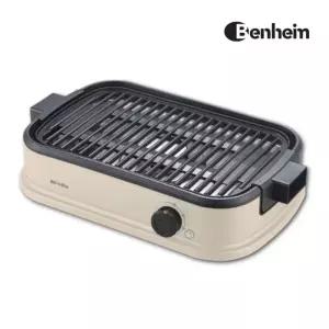 벤하임 전기그릴 BKGL-1800W 연기먹는 무연그릴 3중필터 분리형 논스틱코팅 캠핑그릴