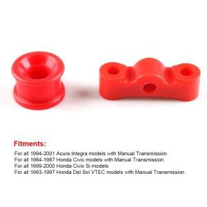 혼다 시빅 1984-1987 호환  2PCS 폴리 우레탄 자동차 시프터 부싱 키트 아큐라 인테그라 1994-2001 델 솔 V