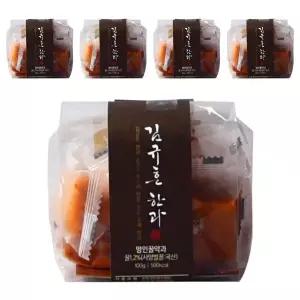 명인 김규흔한과 페스츄리형 명인꿀약과 띠지형 5개 100g