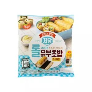 동원 롤 유부초밥 저당 고소한맛 254g x 5개