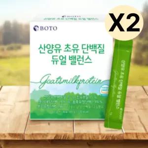 보뚜 산양유 초유 단백질 듀얼 밸런스 스틱 30포 X2 BNA