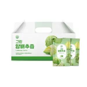 참앤들황토농원 푸딩스 그린 양배추즙 (100ml×30포) 1박스