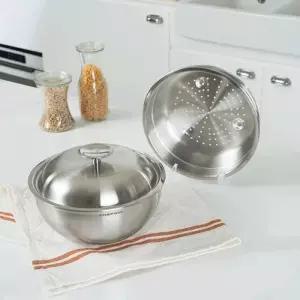 쉐프윈 드림핸즈 스텐 멀티웍 22cm 손잡이 별도 316 커퍼코어 통5중