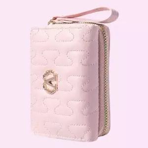 bns 패션 브이 버클 반지갑 선물 여자 패션 지폐 3단 WFLRNCW