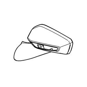 혼다 포르자350 백미러 커버 (LH) 25년부터 88118K1BT60