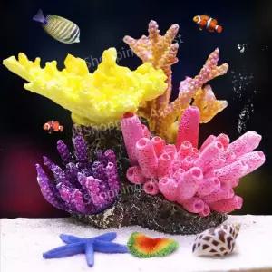 장식품 어항 인조 수족관 바다산호초 어항장식 화강암 산호 해수어항 미니