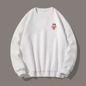 프린팅 트랜디 베이직 레터링 맨투맨 남성 티셔츠 심플 긴팔 따뜻한남자 프리스타일 레이어드 루즈핏 박시