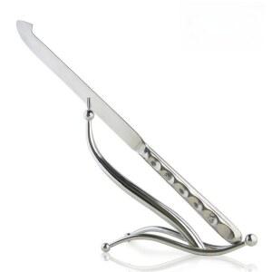 커팅 케이크 웨딩 레이스 11cm 연회장 가죽 호텔 빵칼 거치대 삼베 나이프 보관함