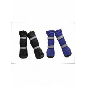 일회용 홑겹 4 9cm 더러움방지 5 사계절용 너비 1 눈길 애완 장화 발길이 소형견 약 블루 55호 롱부츠 수트 긴강아지 신발 실리콘