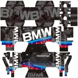 오토바이 바이크 데칼 스티커 탑박스 용 풋 로드테크 어드벤처 라이딩 레버 패드