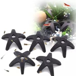 인테리어놀이터 황토 새우 별 디자인 물고기공간함키우기 큐브 블록 치어 새우집 구피은신처 산란실 에진심