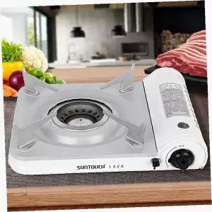 라바 부탄 가스렌지 캠핑 스토브 휴대용 미니 버너 그리들 고화력 야외 요리