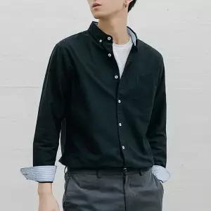 [모로엠]소매 롤업 코튼 셔츠 사계절 남방 와이셔츠 DMG SHA Q4172619_P392494889