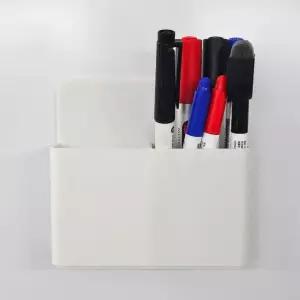 펜 화이트 냉장고 특대형 자석 꽂이 홀더 마카 화이트보드/문구/수납/정리/오거나이저/유치원/보드/칠판/부