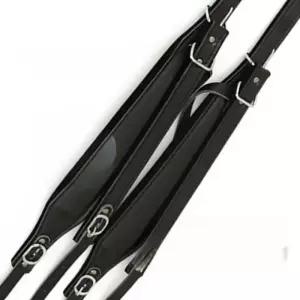 아코디언 어깨끈 소가죽 와이드 다용도 숄더 베이스 악기 스트랩 블랙짧은스타일