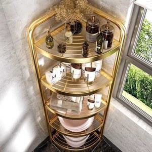 욕실 코너장 화장실 수건 스텐 모서리 수납장 틈새 무타공 스탠드