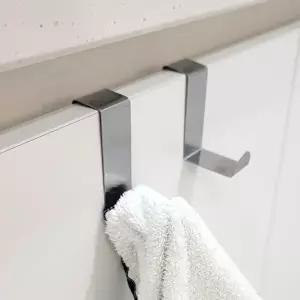 고품질 스틸 행거 옷걸이 재킷 팬티 수건 고정걸이 행거걸이 걸이형행거 부착용홀더 이동형행거 WFHX52F