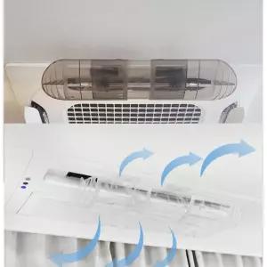 에어컨 바람막이 천장형 벽걸이형 공용 가림막 가드콘날개 분산 디플렉터 직풍방지 조절 길이 소품