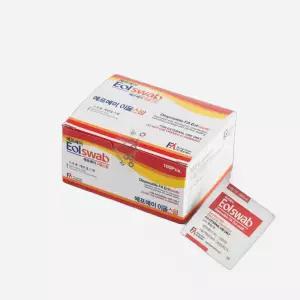 에프에이 알콜 이올스왑 화이트 100매 x 10각 알콜솜 소독솜 알콜스왑