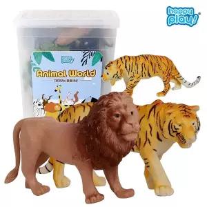 갤러리아 해피플레이 어린이 역할놀이 장난감 애니멀월드 동물 피규어 50pcs