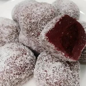 굳지않는 흑미찹쌀떡 저당떡 찹쌀 1.8kg 60g*30알 건강식떡 아침대용떡 간식