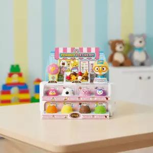 아이코닉스 뽀로로 아이스크림가게 멜로디 소꿉놀이 아이스크림 쌓기 디저트 가게 역할놀이